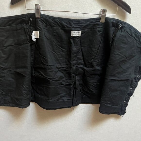Philosophy di Alberta Ferretti snap button zipper mini skirt Sz 4 - Picture 5 of 11